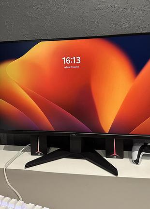 Монітор msi mag 275qf 27” 2k ips 180hz 0.5ms як новий, гарантія 2 роки