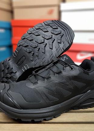 Мужские качественные и стильные кроссовки salomon x-adventure Бангладешx черные❄️