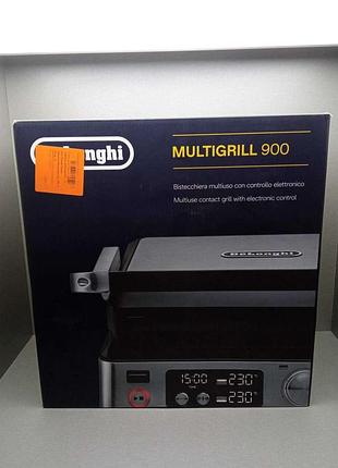 Электрический гриль шашлычница б/у delonghi multigrill 900 cgh920d