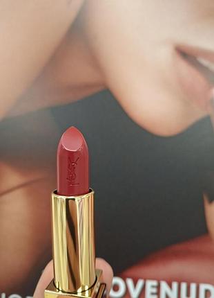 Помада для губ n2 nude lace yves saint laurent rouge pur couture caring satin lipstick сатиновая стойкая