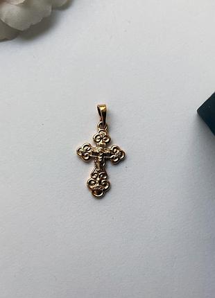 Дитячий хрестик  позолота