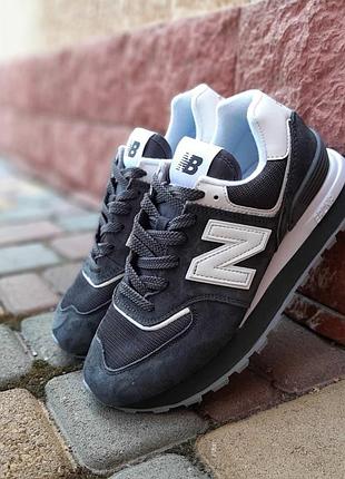 Кроссовки new balance 574 legacy серые с белым разграждением sale