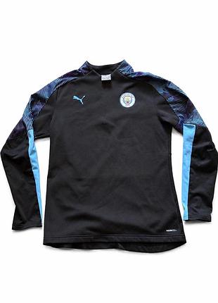 Оригинал puma manchester city тренировочная кофта / олимпийка, размер s