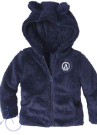 Толстовка девочке новая 1 - 6 лет lupilu кофта теди плюшевая