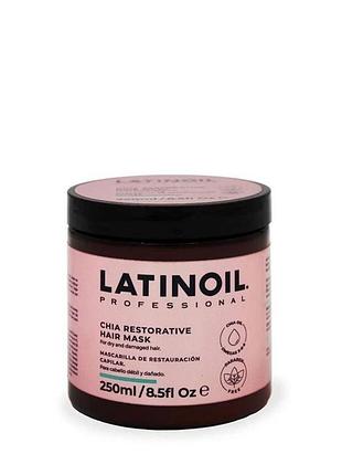 Маска для волосся latinoil hydrating therapy mask, 250 ml
