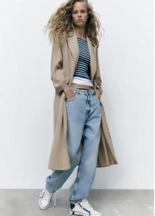 Zara плащ тренч лёгкий лиоцел