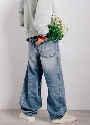 Джинси для хлопчика barrell fit 152 см zara