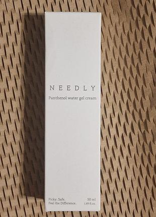 Needly panthenol water gel cream зволожуючий гель-крем з пантенолом 50 мл