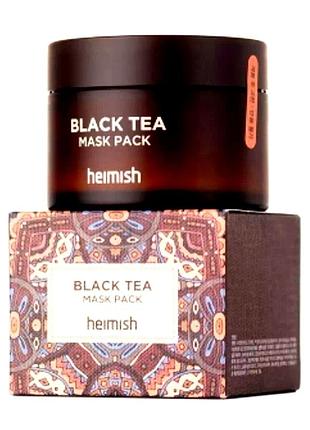 Heimish black tea mask pack 110ml крем маска з чорним чаєм відновлювальна