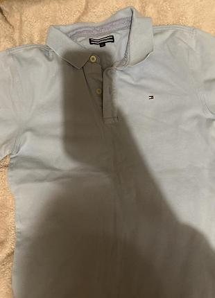 Футболка поло 👕 для хлопчика 152 см від tommy hilfiger