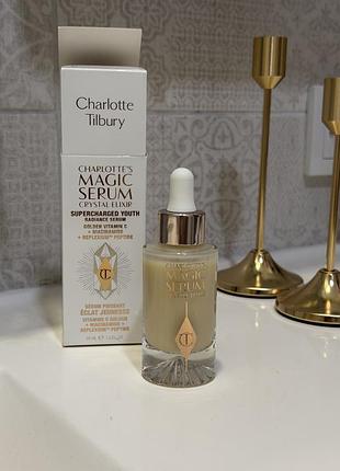 Серум від charlotte tilbury serum cristal 30ml