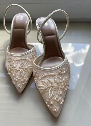 Туфлі, zara, розмір 36