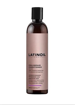 Кондиціонер відновлючий latinoil chia repair conditioner з олією чіа 250 ml