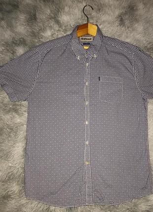 Рубашка в клетку от культового британского бренда barbour