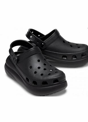 Кроксы  classic crush black
