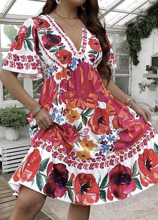 Женский сарафан платье туника accessories oversize s/m