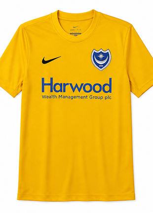Джерси portsmouth fc nike желтая мужская футболка