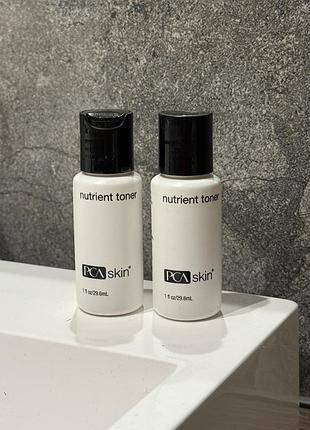 Тонік з ефектом пілінгу та зволоження pca skin nutrient toner 29.5 ml