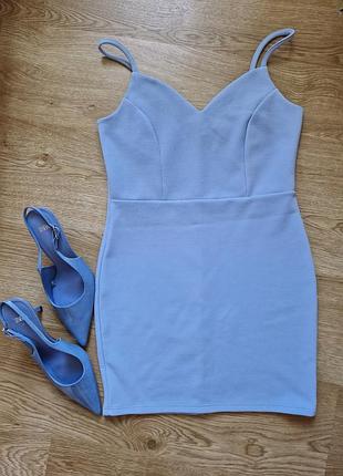 Блакитна сукня miss selfridge s/36 — ідеальний стан