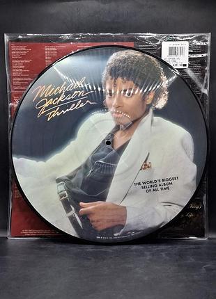 Michael jackson - thriller (picture disc) - 2008 /платовка /винил /vinyl /vintage / подарок