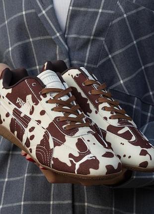 Puma speedcat cow print