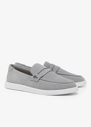 Лофери/мокасіни/кеди/туфлі lacoste розмір 42. us 9. (фактично йдуть на 42.5). нова річ з бирками.