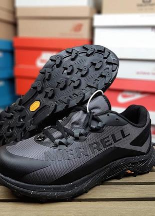 Чоловічі якісні та стильні кросівки merrell reese cooper сірі з чорним❄️