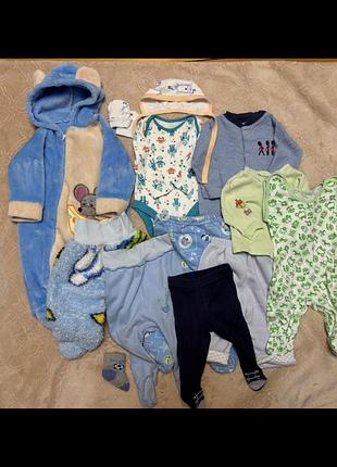 Великий повсякденний набір одягу для немовляти 0–3 міс (newborn)
