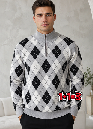 🎁1+1=3 брендовий чоловічий светр під горло ralph lauren оригінал, розмір 52 - 54
