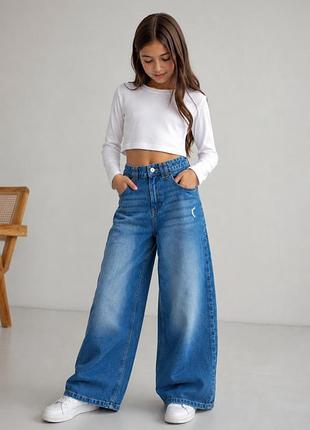 H&m джинсові штани 11-12 років джинси джинсы