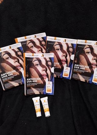 Легкий солнцезащитный флюид для лица la roche-posay anthelios uvmune 400 spf 50+, 15 мл