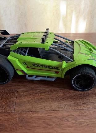 Гоночна машинка extreme 1:24 салатова (без пульта)
