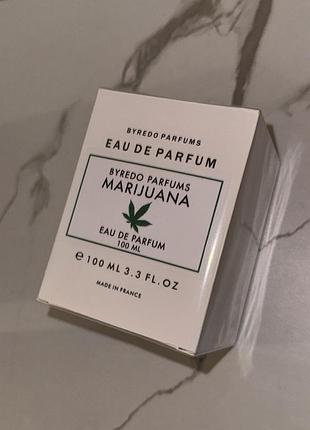 Нішеві парфуми byredo marijuana✨100 мл духи шлейфові