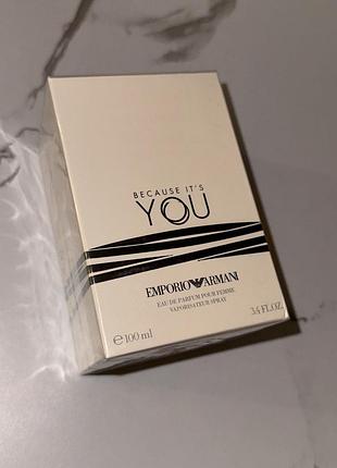 Парфуми жіночі духи ✨emporio armani because it’s you✨ шлейфовий аромат парфюм армані
