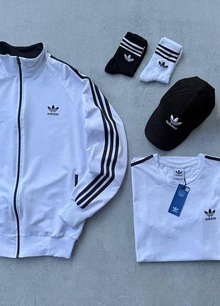 Чоловічий спортивний костюм комплект 4в1 adidas premium 🔮