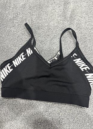 Жіночий спортивний топ nike найк чорний
