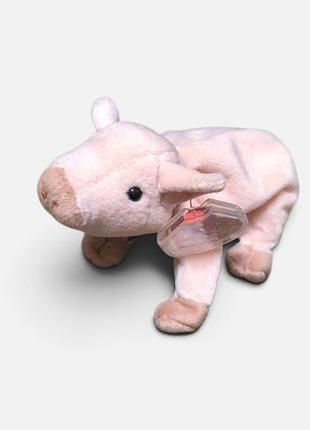 Мягкая игрушка ty beanie babies knuckles - поросенок, 20 см