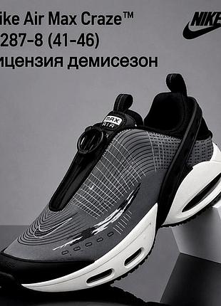 Мужские кроссовки nike air max craze™ лицензия, демисезон