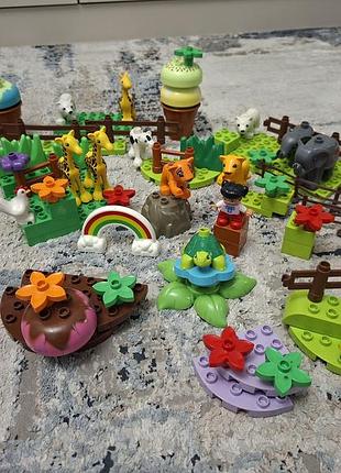 Конструктор lego duplo "зоопарк"