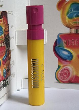 Оригінал пробник moschino toy 2 gummy