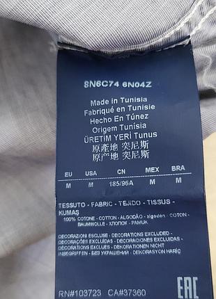 Рубашка armani jeans custom fit 4