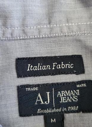 Рубашка armani jeans custom fit 3