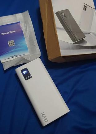 Повербанк gyx 20000 mah 22.5w швидке заряджання quickcharge power bank sp01 новий