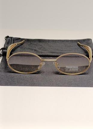 👓👓 овальные очки на металлической оправе хамелеон 👓👓