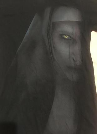 Оригінальна промо футболка the nun (проклювання черниці) 2018 cinema promo bella canvas