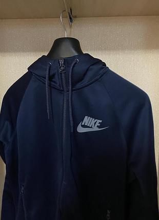 Оригінальна спортивна кофта зіп-худі nike / олімпійка найк