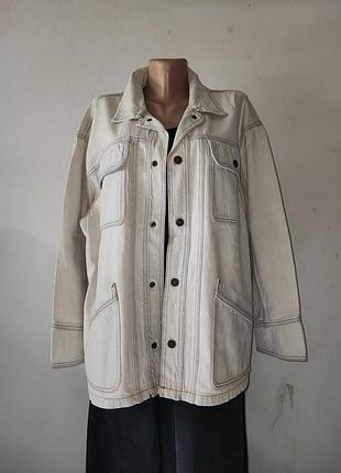 Джинсова куртка піджак american vintage m l