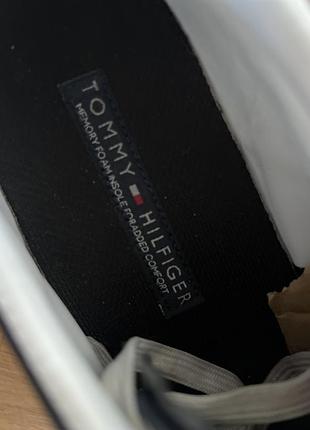 Чоловічі шкіряні кеди снікерси tommy hilfiger ramus 7
