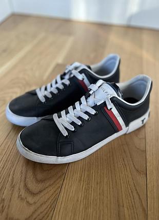 Чоловічі шкіряні кеди снікерси tommy hilfiger ramus 4