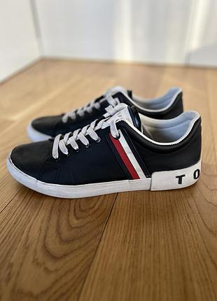 Чоловічі шкіряні кеди снікерси tommy hilfiger ramus 2